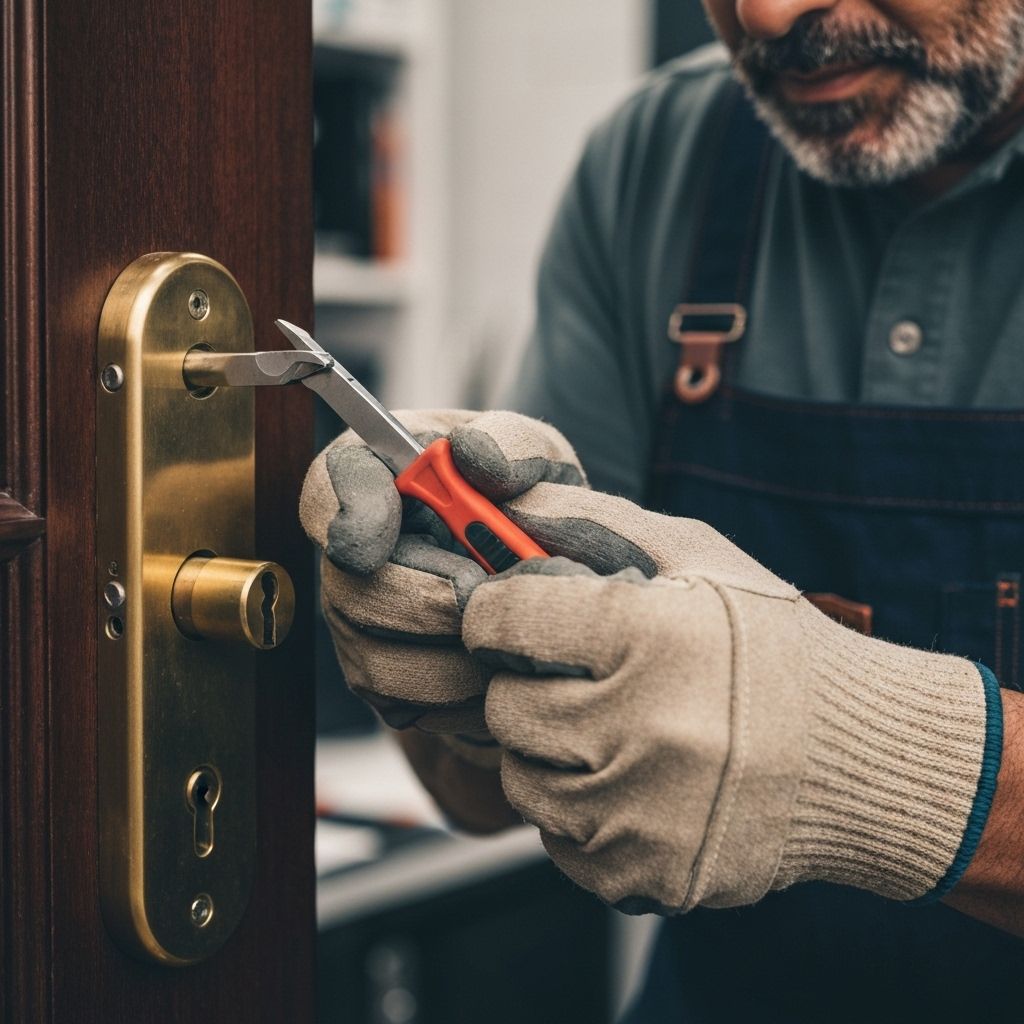 Профессиональный мастер по замкам